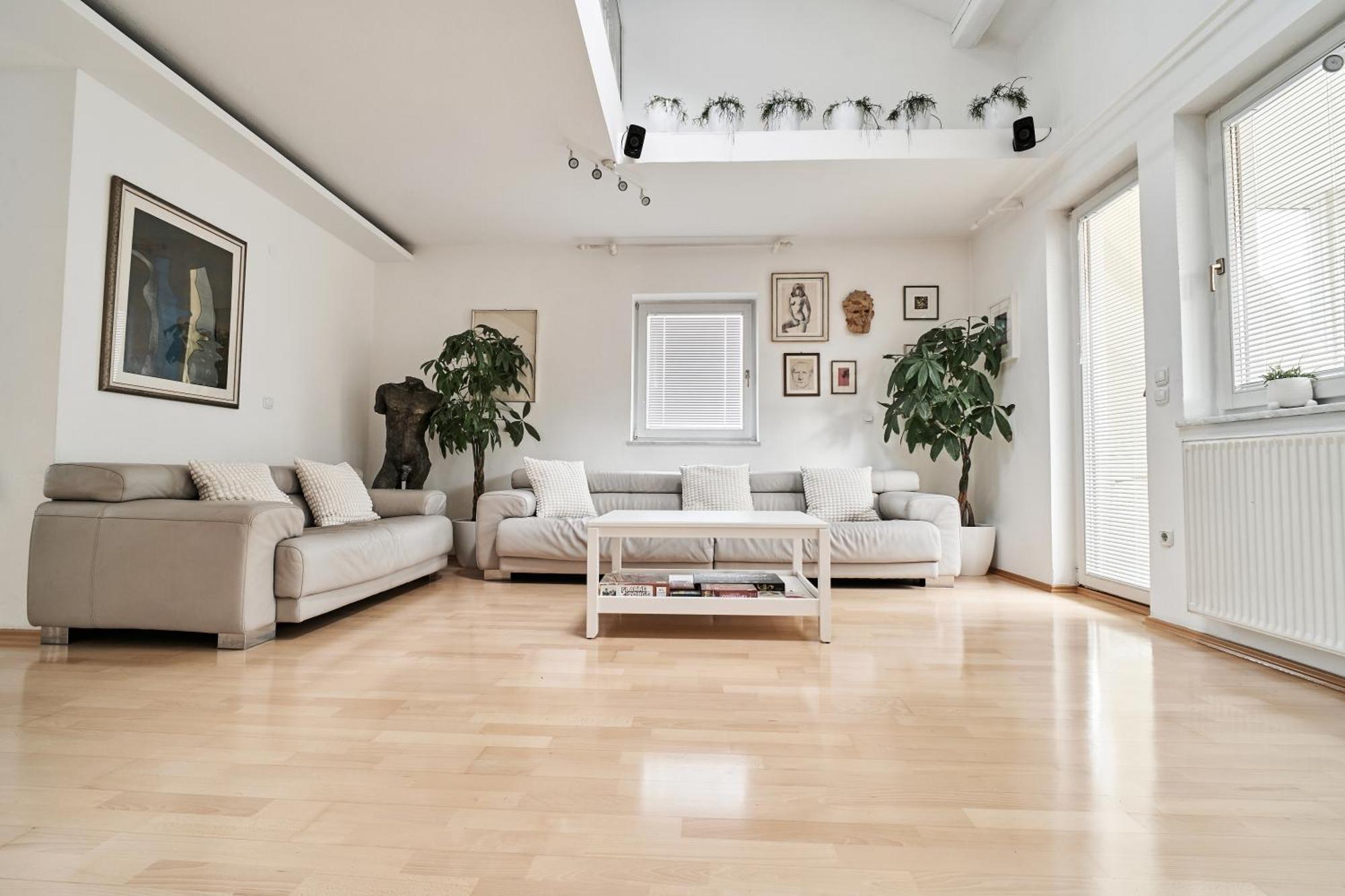 Matic Spacious Modern Apartment 卢布尔雅那 外观 照片